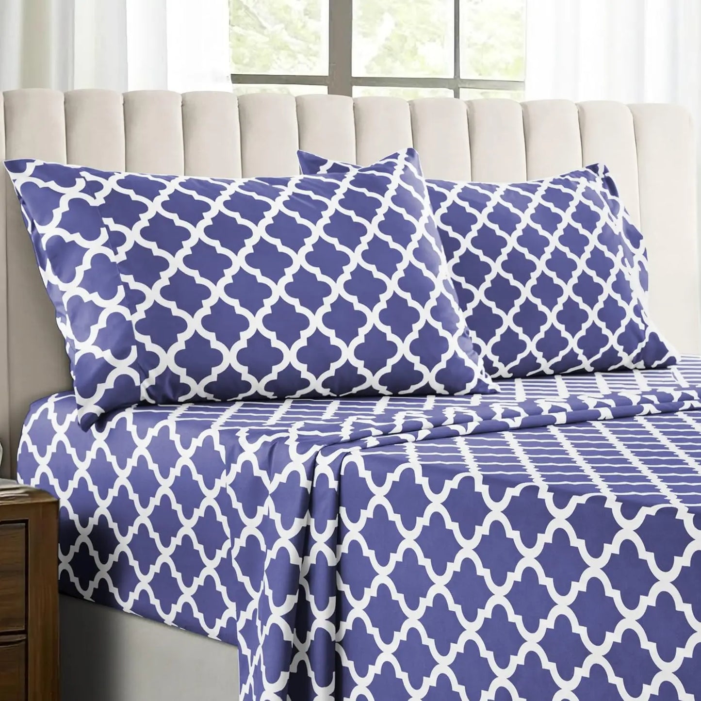 Luxurious Printed Bed Sheets