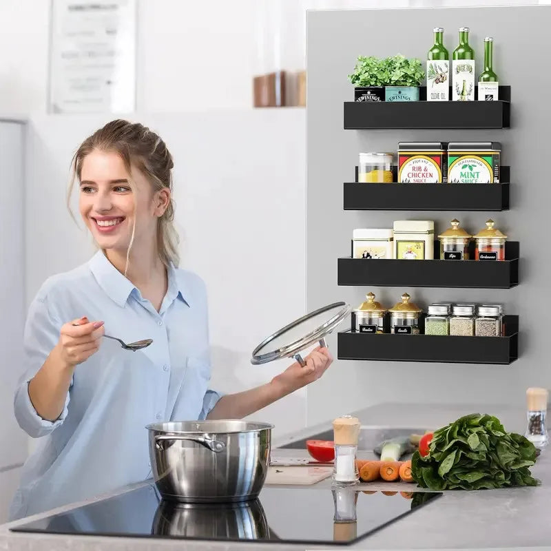4 Pack Magnetic Storage Rack