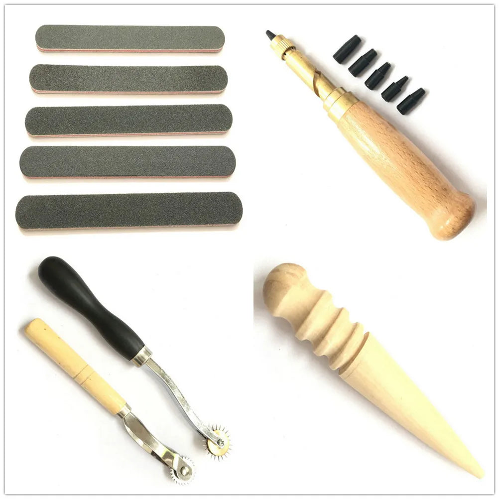 18 Pcs Professional Leather Tool Kit