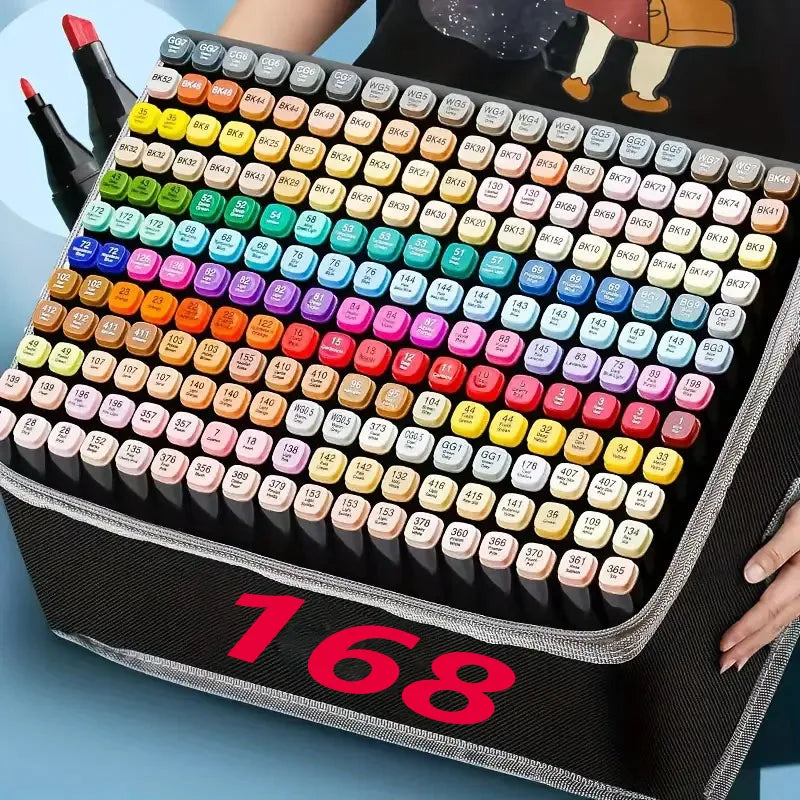 Markers, 80/120/168 Colors