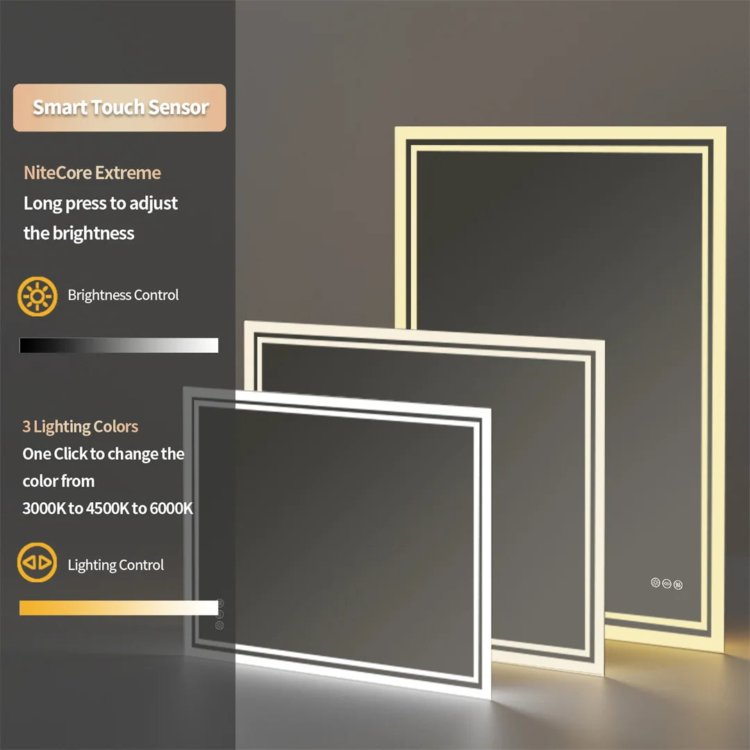 28x36 inch Illuminate Bathroom Mirror