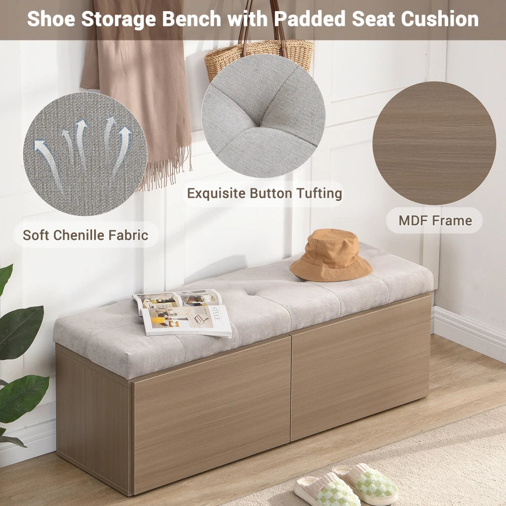 49" Shoe Storage