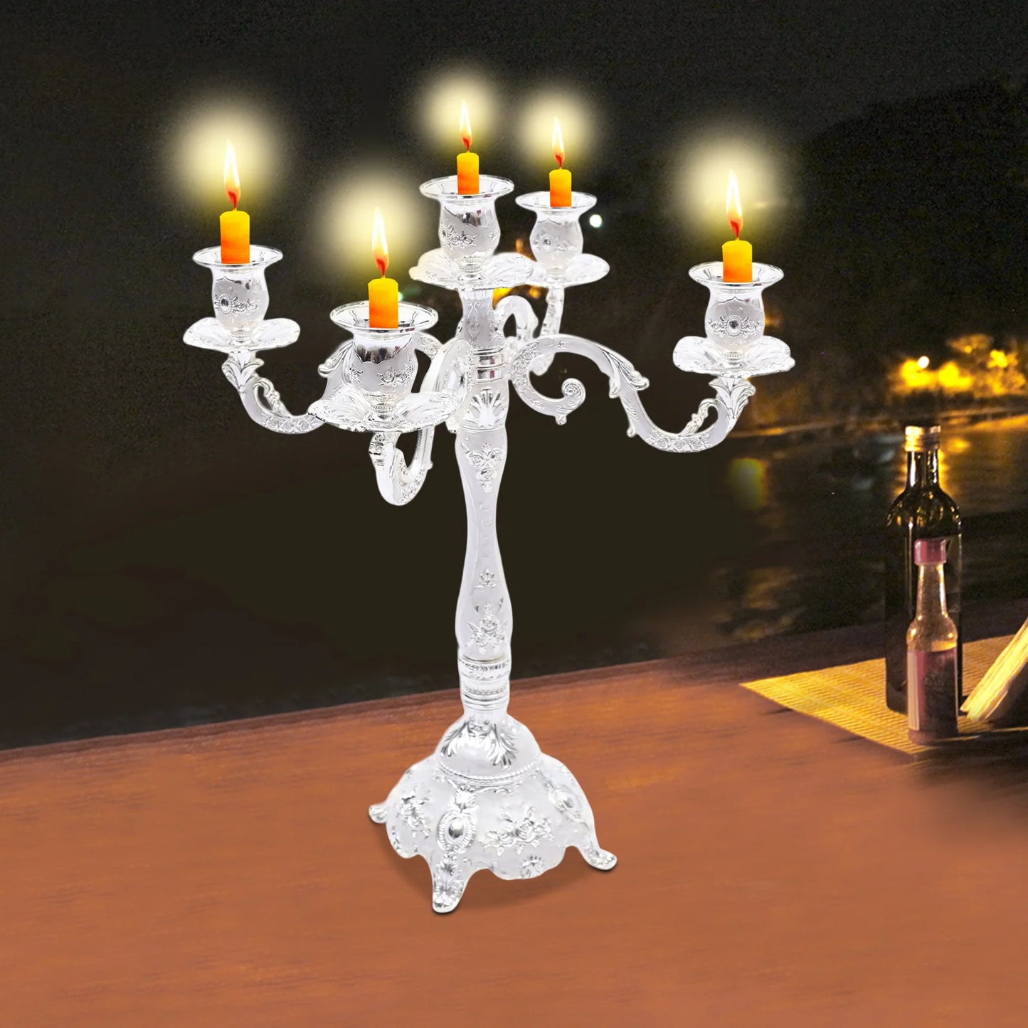 5-Arm Candelabra for Home