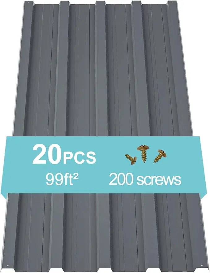 Metal Roof Panels 20 pcs