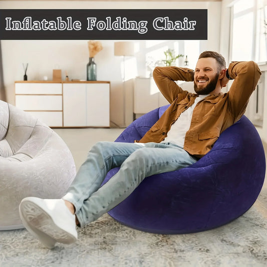 Ultra-Comfort Inflatable Bean Bag Chair