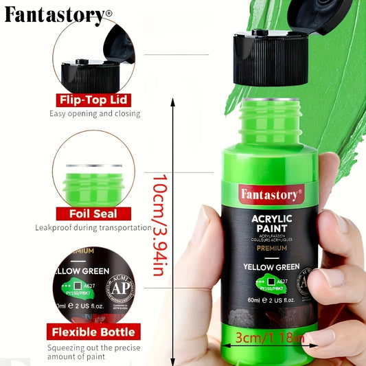 Fantastory 60ml Acrylic Paint Set