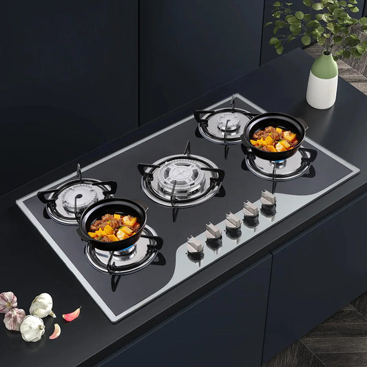 5 Burner Built-In Gas Stove
