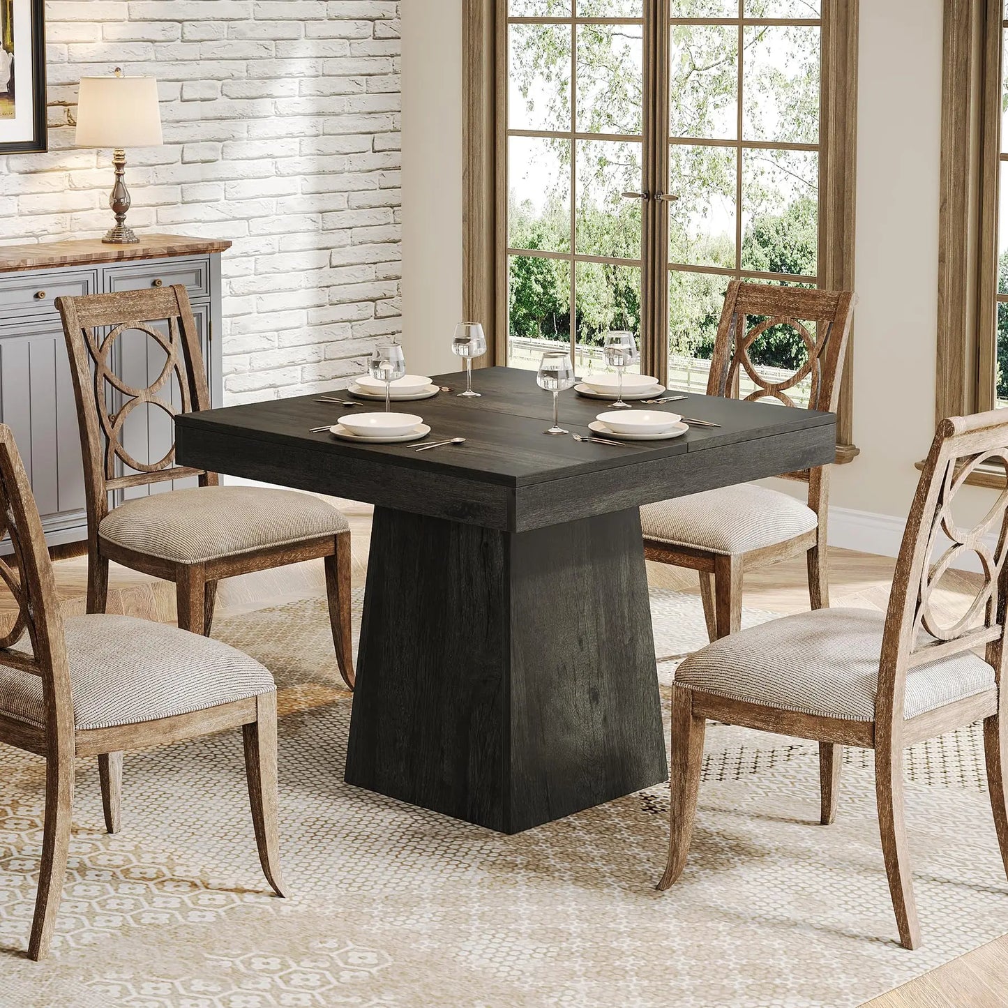 Square Dining Table for 4