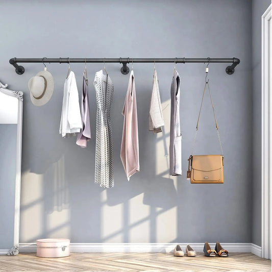 180cm Bedroom Garment Rail