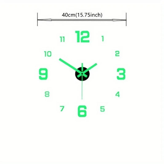 Simple LED wall clock