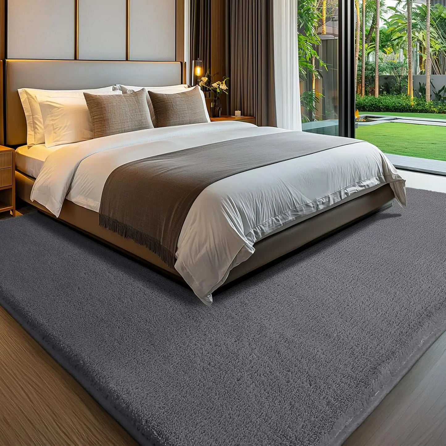 Soft Fluffy 9x12 Area Rug