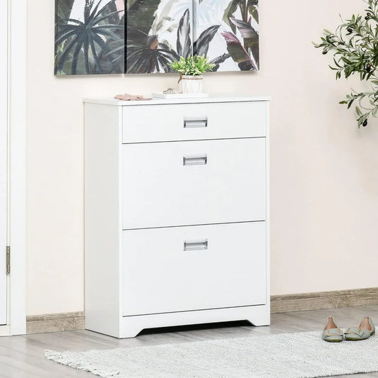 3-Drawer Shoe Cabinet