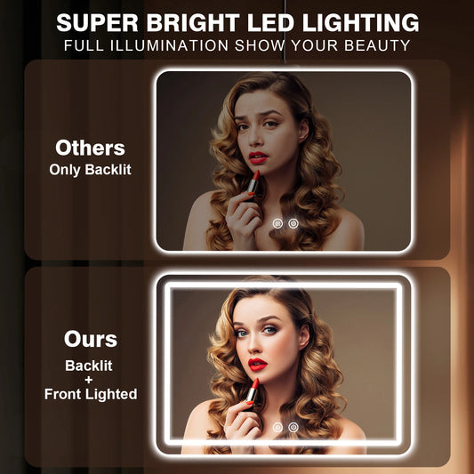 32x40 inch LED Bathroom Mirror