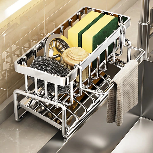 Stainless Steel Kitchen Sink Organizer