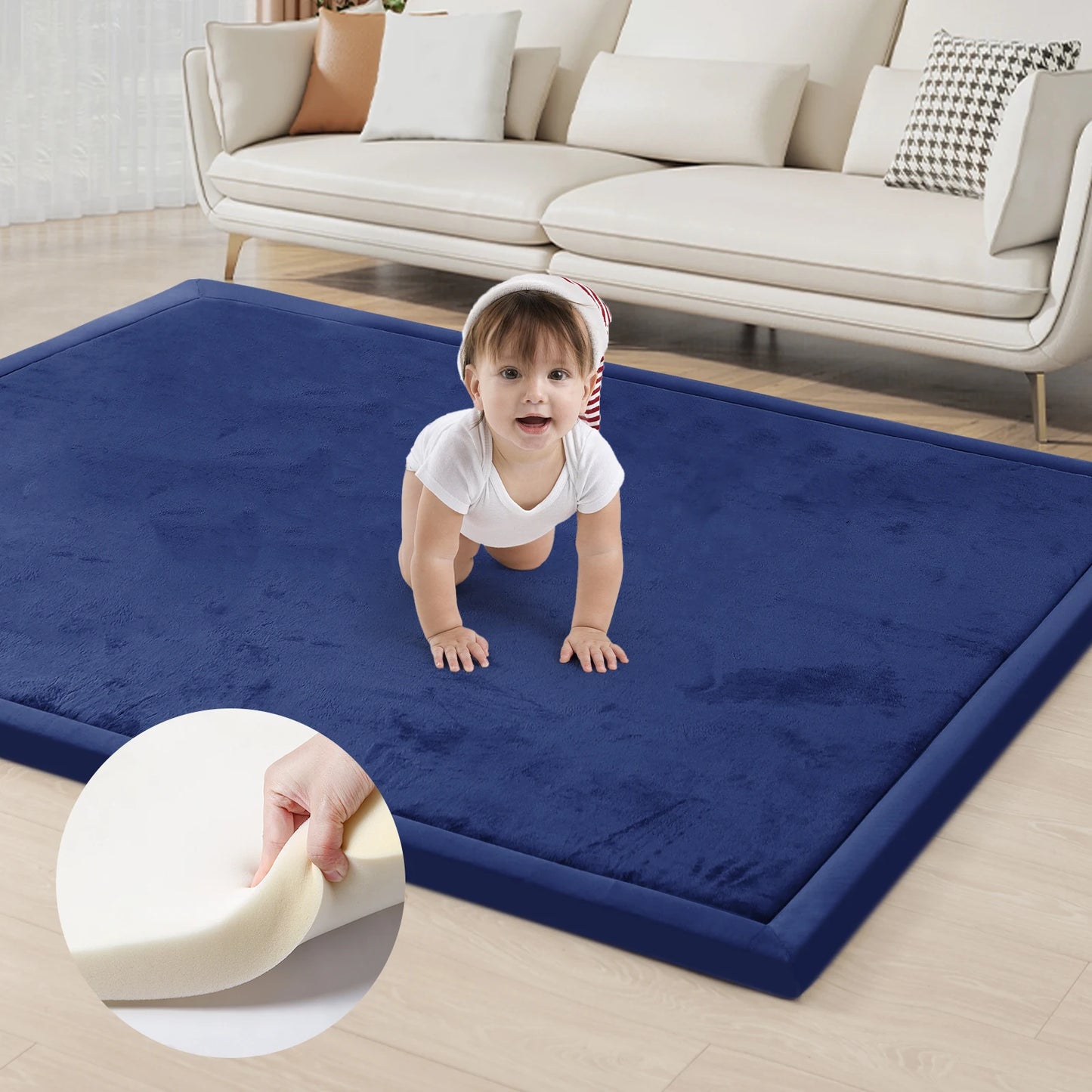 Large 1.2in Thick Baby Play Mat