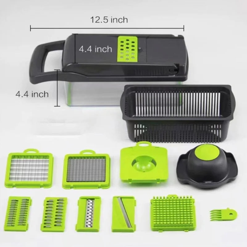 6-in-1 Vegetable Chopper, Slicer
