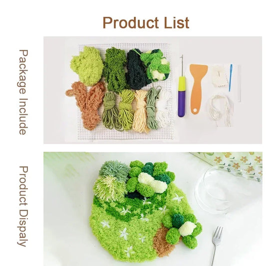 Latch Hook Coaster Kits for Adults Beginners