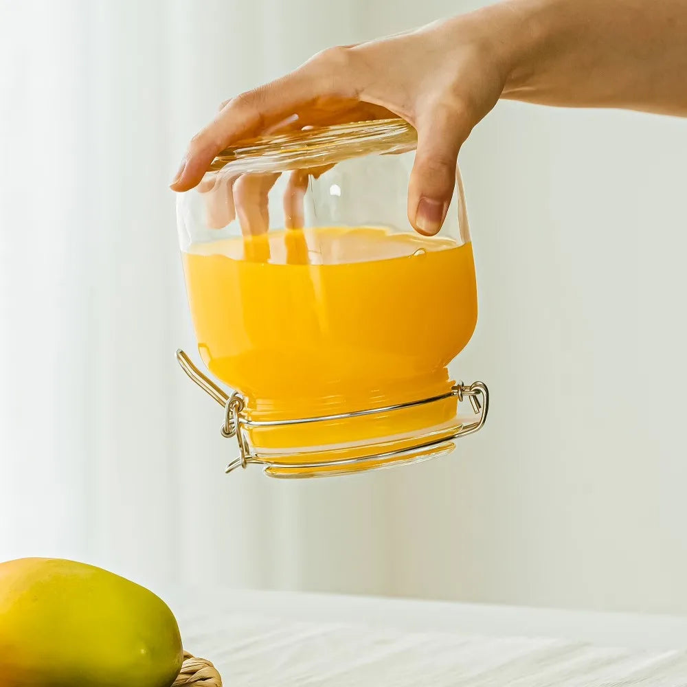 38 oz Glass Food Storage