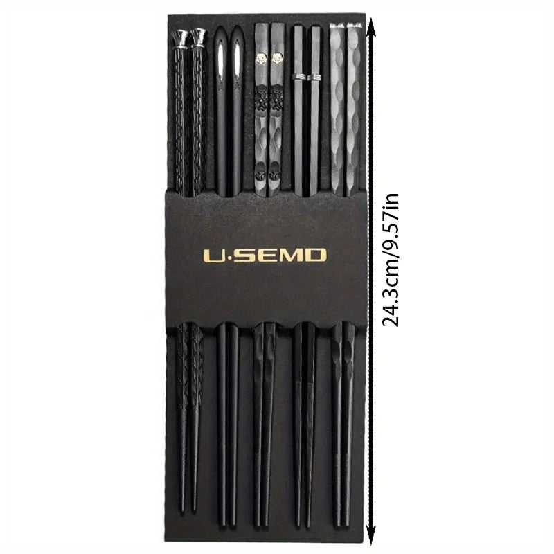 Black Alloy Chopsticks