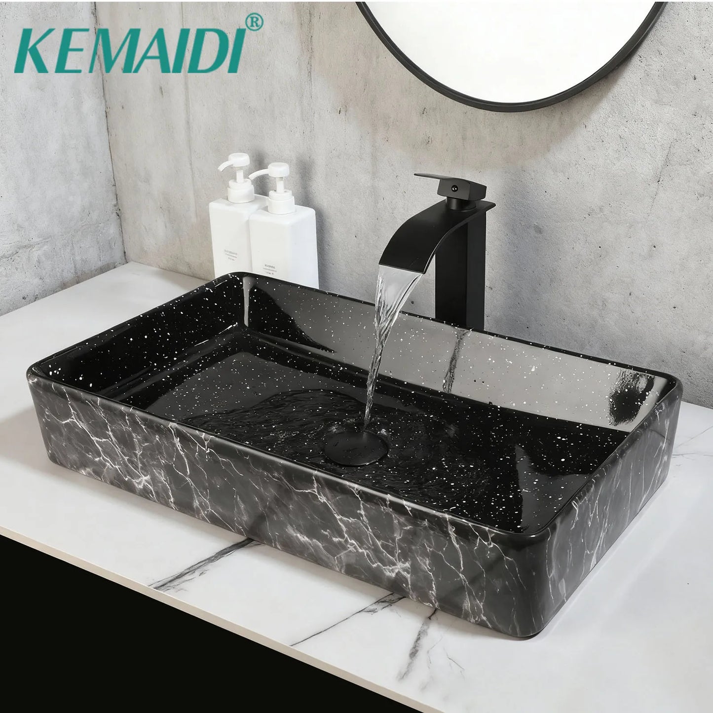 Big Bathroom Vessel Sink 24''