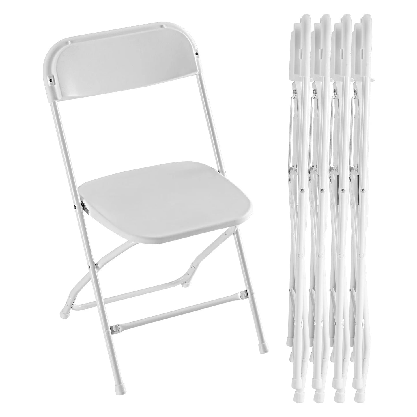 4 Pack Plastic Folding Chair