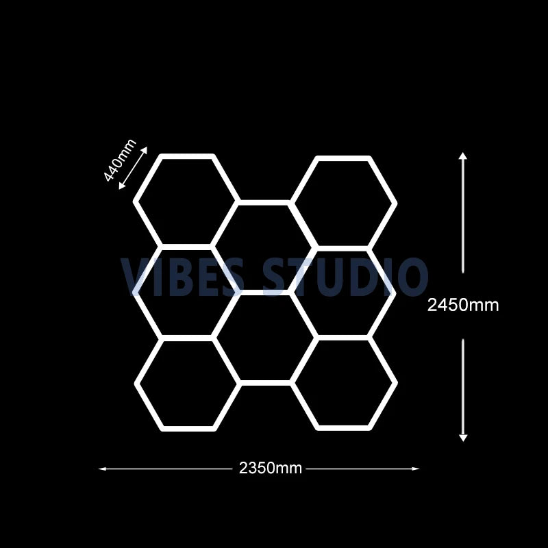Energy Efficient Hexagon LED Lighting