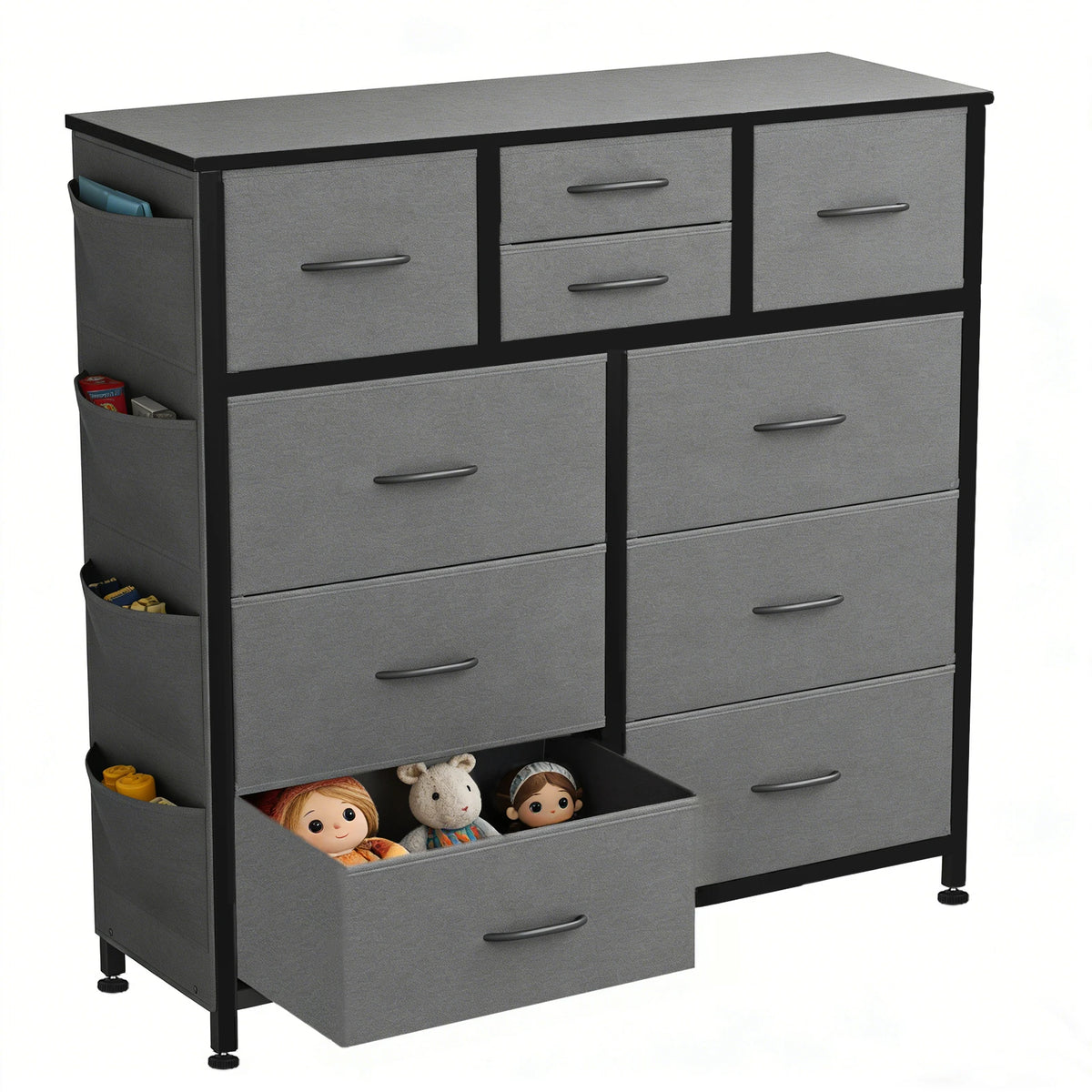 Living Room 10 Fabric Drawers