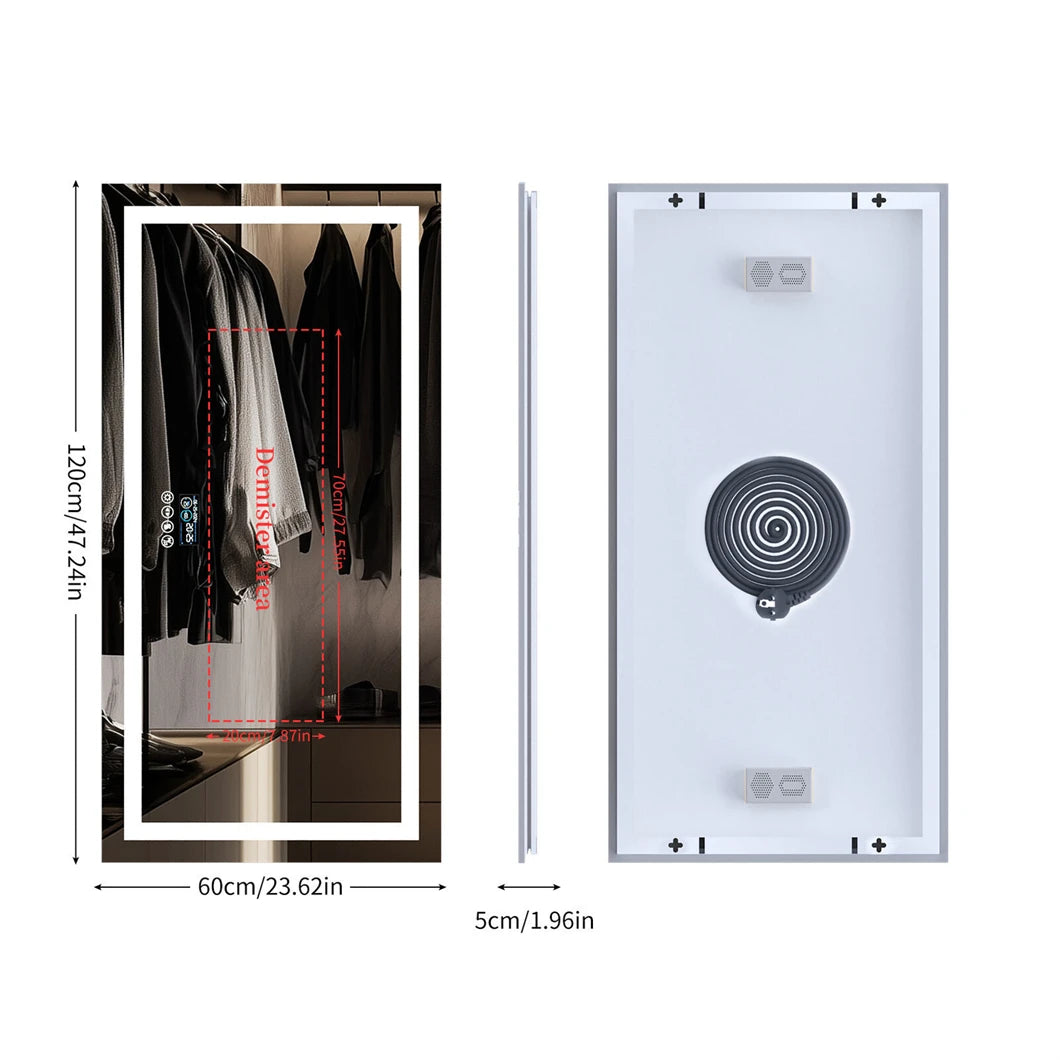 XXL Bathroom Mirror Smart LED