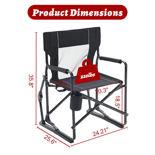 Outdoor Folding Rocking Chair
