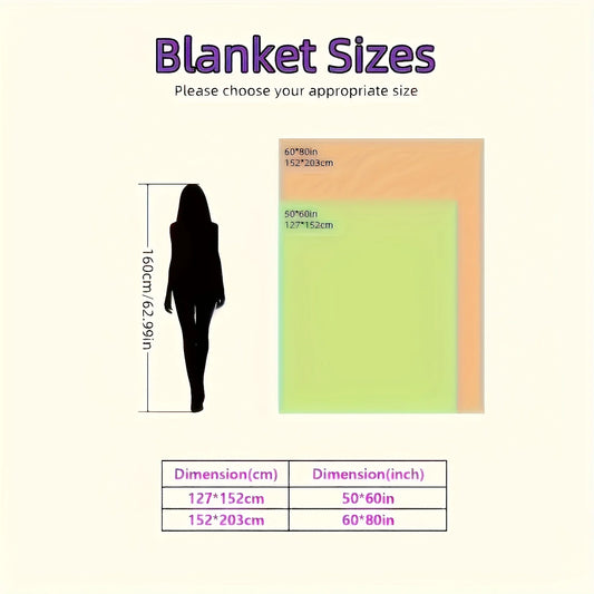 Fleece Bed Blanket Twin Size