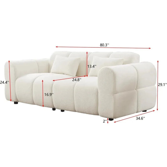 Modern 80" Sofa Couch