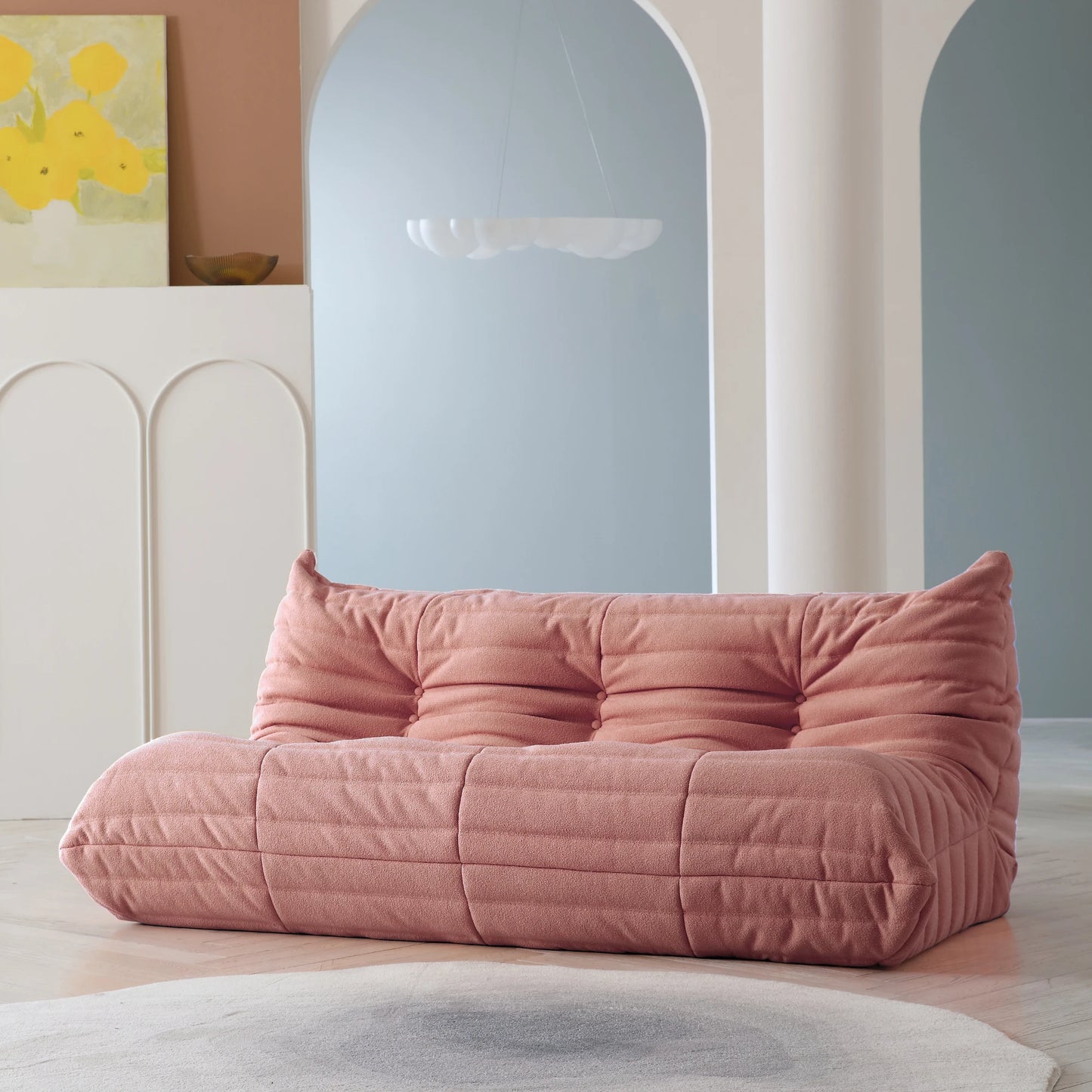 Teddy Fabric Bean Bag Sofas