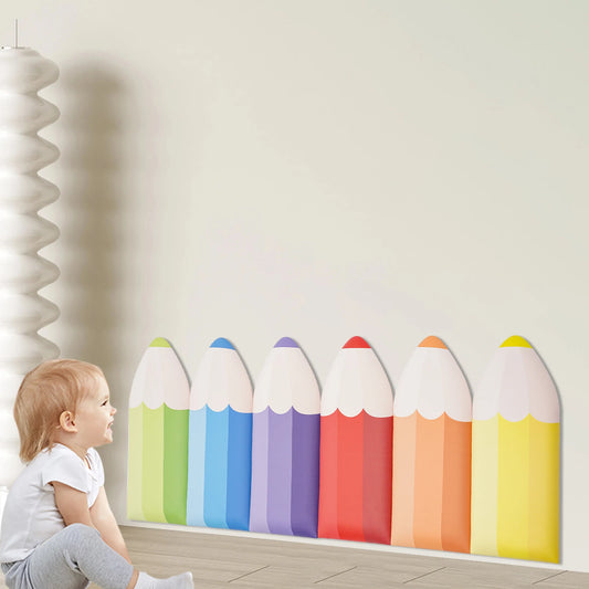 3D Pencil Wall Padding 6pcs
