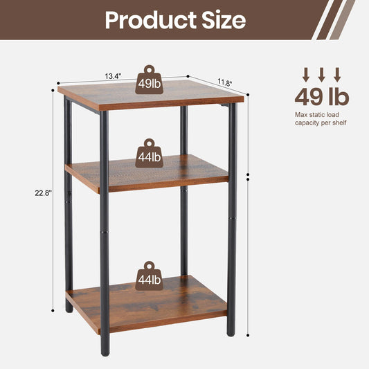 2/3-Tier End Table Side Tables