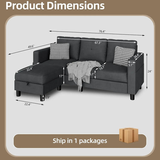 L-Shaped Couch