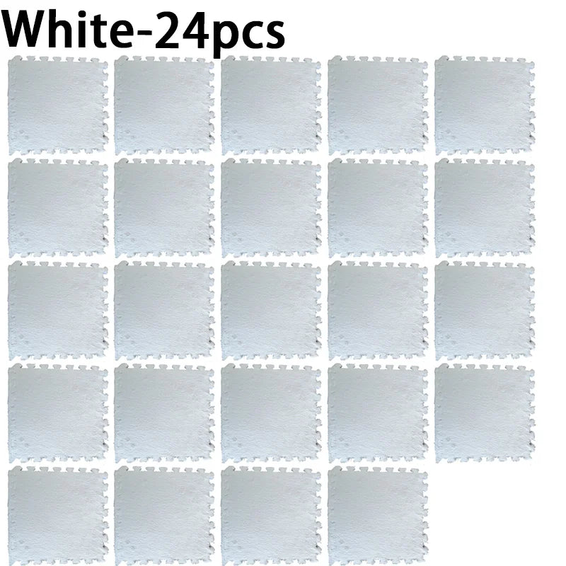 30x30cm Velvet Interlocking Indoor Carpet