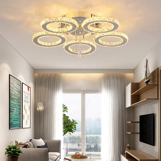 K9 Led Crystal Ceiling Lamp