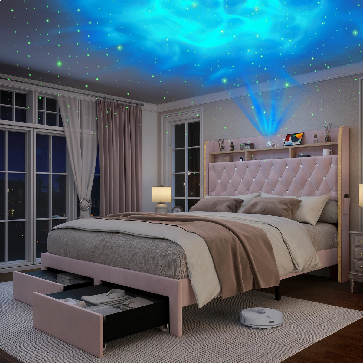 LED Bed Frame
