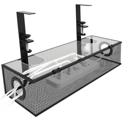 Under Desk Box Tray Organizer







white
, 1 Pack - Wire Management & Cord Organizer, Clamp Mount