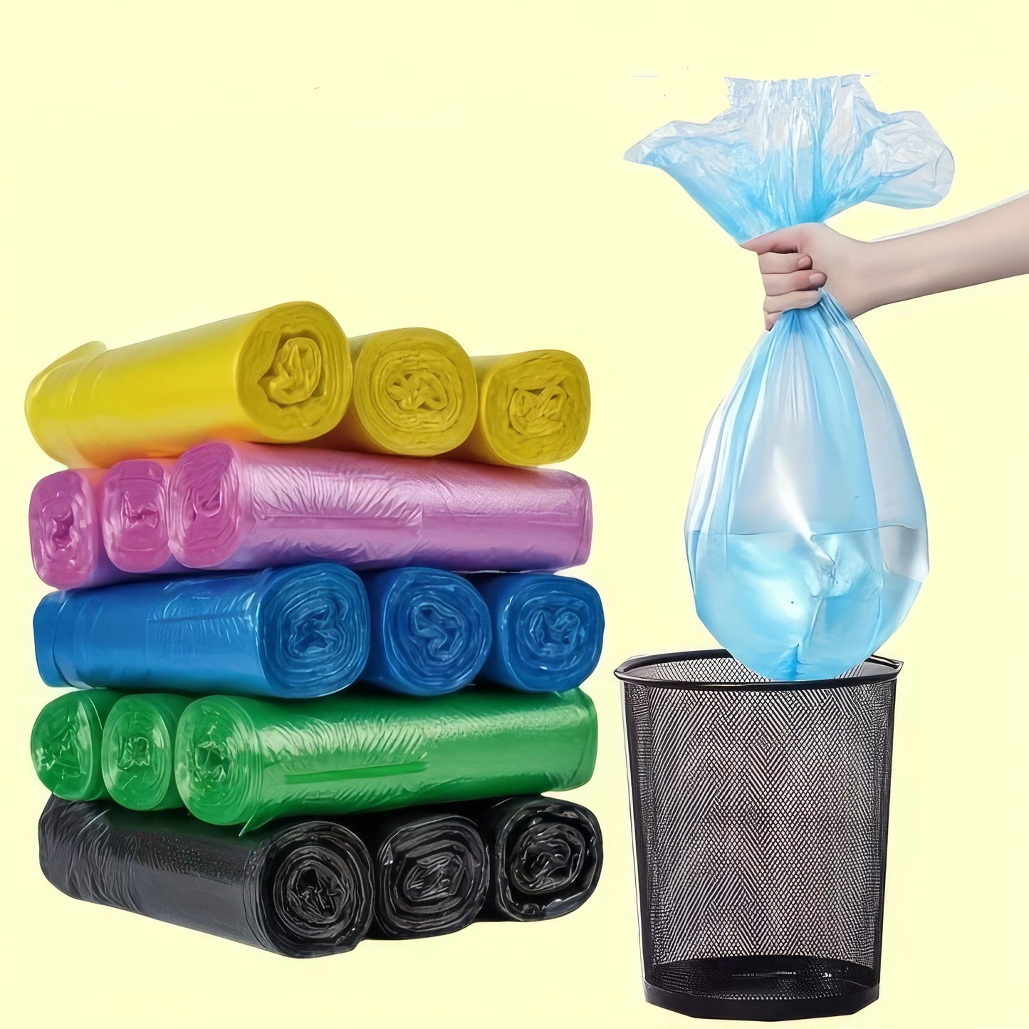 300 Blue Garbage Bags