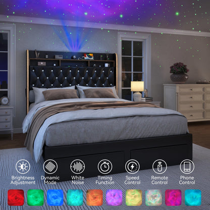 LED Bed Frame