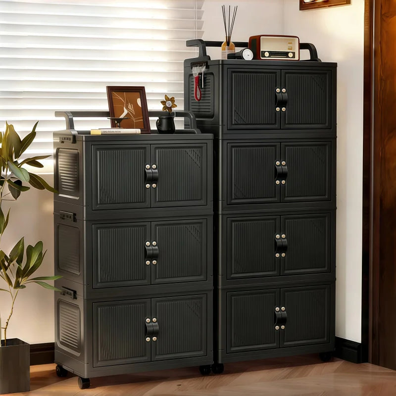 3/4/5 Tier Foldable Storage Cabinet