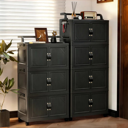 3/4/5 Tier Foldable Storage Cabinet