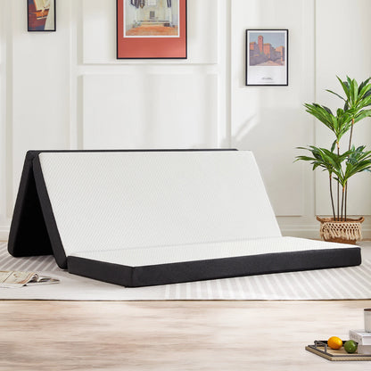 Tri-Fold Memory Foam Mattress, Collapsible