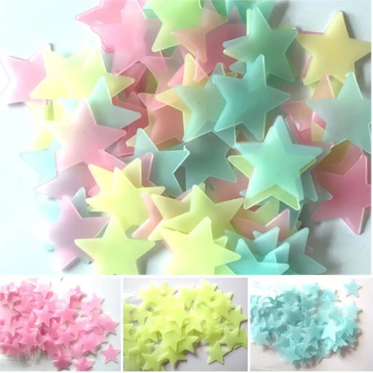 100 Pcs Glow in The Dark Stars
