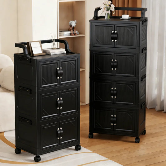 3/4/5 Tier Foldable Storage Cabinet