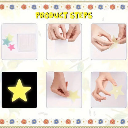 100 Pcs Glow in The Dark Stars