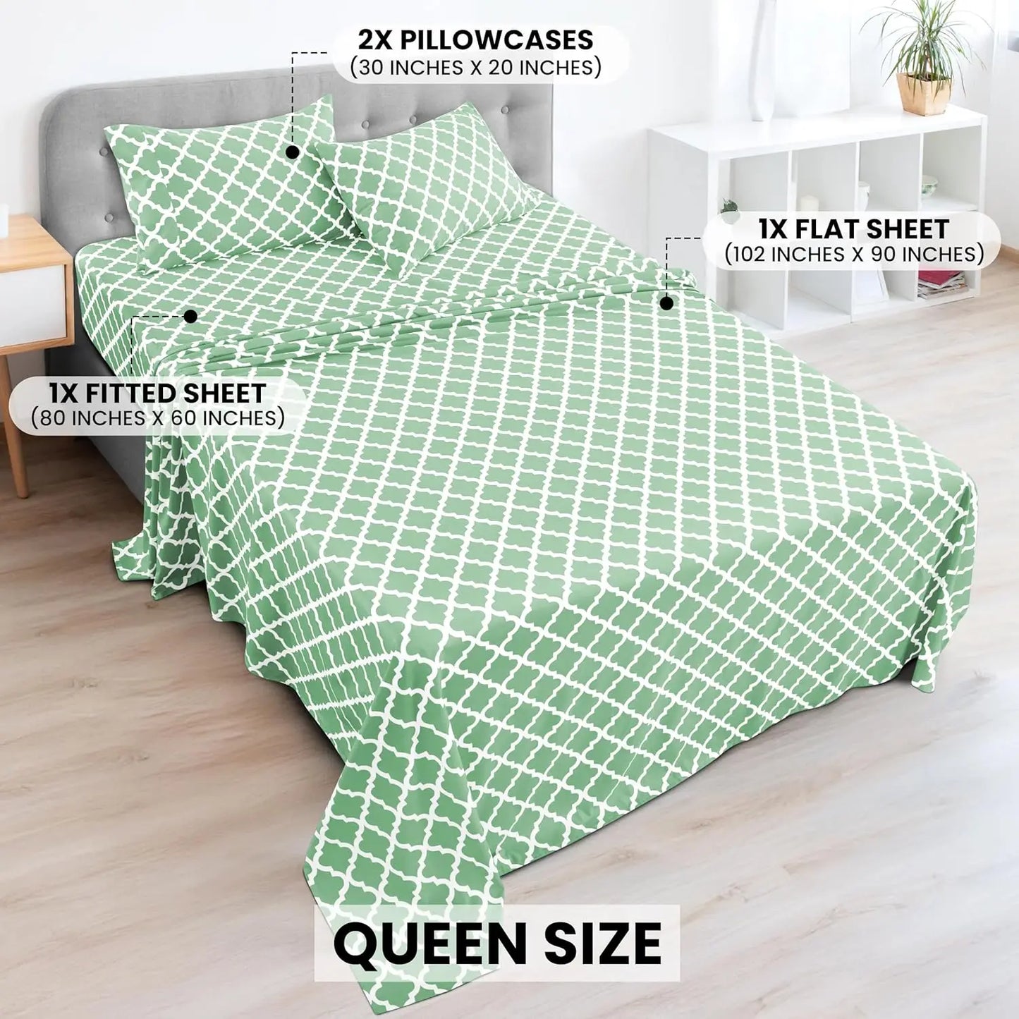 Luxurious Printed Bed Sheets