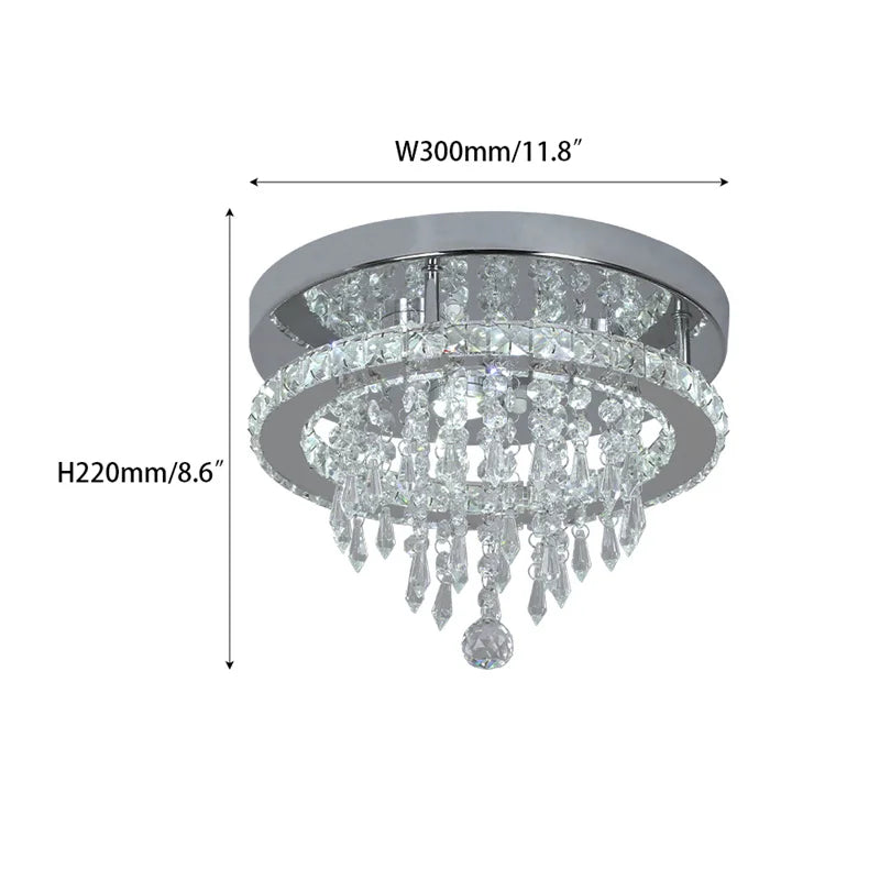 K9 Led Crystal Ceiling Lamp