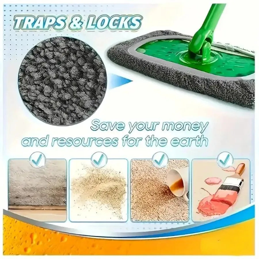 3 Piece Grey Mop Cloth